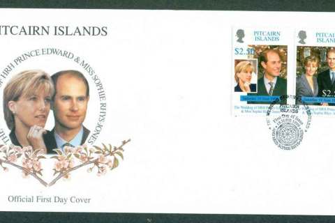 Pitcairn-Is-1999-Royal-Wedding-Edward-Sophie-FDC-lot45770