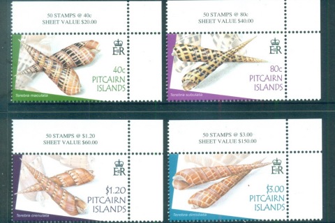Pitcairn-Is-2001-Shells-MUH-lot70909