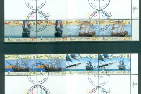 Pitcairn-Is-2005-Bounty-Replica-Gutter-Blks-4-FDI-CTO-lot80645