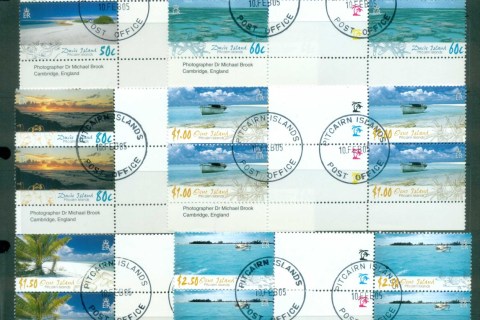 Pitcairn-Is-2005-Island-Views-Gutter-Blks-4-FDI-CTO-lot80649