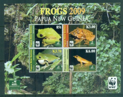 PNG-2009 WWF Frogs MS