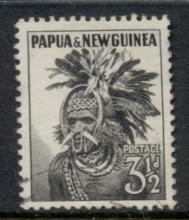 PNG-1958-60-3-5d-Chief-Hedresss-FU