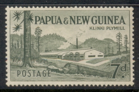 PNG-1958-60-Pictorial-7d-Klinki-Plymill-MUH