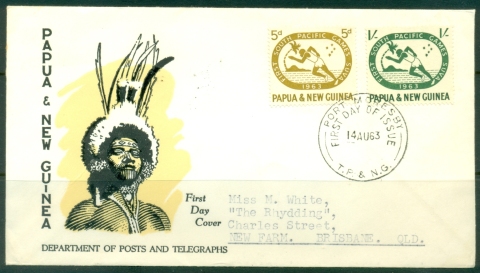 PNG-1963-South-Pacific-Games-FDC