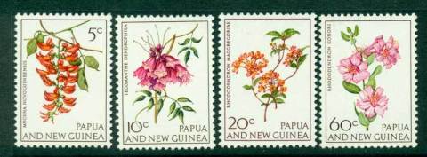 PNG-1966-Flowers-MUH-lot21991