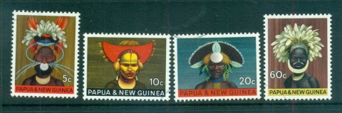 PNG-1968-Headdresses-CTO-lot71055