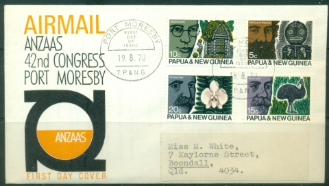 PNG-1970-ANZAAS-Congress-FDC