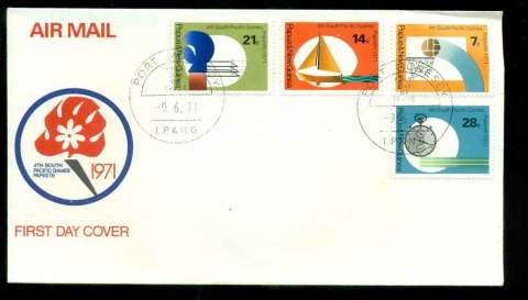 PNG-1971-South-Pacific-Games-FDC-lot51631