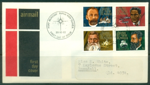 PNG-1972-Missionaries-FDC