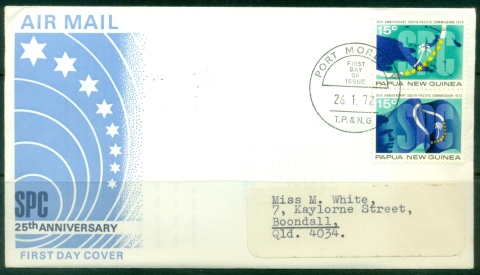 PNG-1972-South-Pacific-Commission-FDC