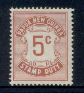 PNG-1973-Stamp-Duty-5c-MLH