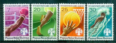 PNG-1975-South-Pacific-games-CTO-lot71090