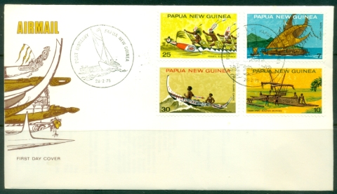 PNG-1975-canoes-FDC