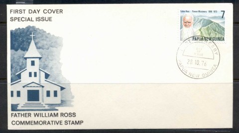 PNG-1976-Father-Ross-FDC