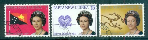 PNG-1976-Silver-Jubilee-CTO-lot71069