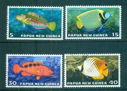 PNG-1976-Tropical-Fish-CTO-lot71068