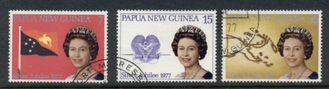 PNG-1977-QEII-Silver-Jubilee-CTO