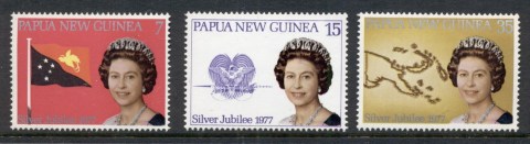 PNG-1977-QEII-Silver-Jubilee-MUH