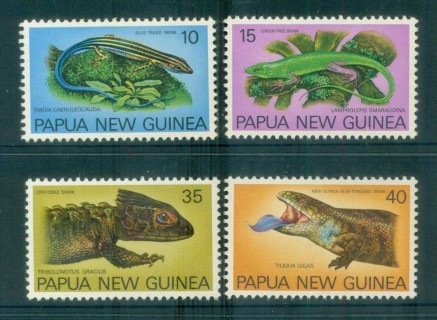 PNG-1978-Lizards-MUH-lot79094