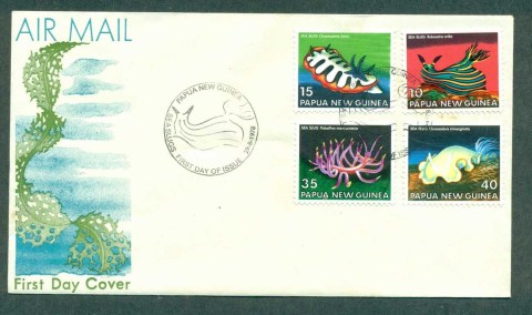 PNG-1978-Sea-Slugs-FDC-lot70712