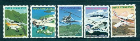 PNG-1981-Missionary-Planes-MUH-lot572454