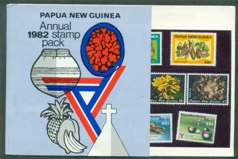 PNG-1982-Annual-Stamp-Pack-POP-lotxl70799