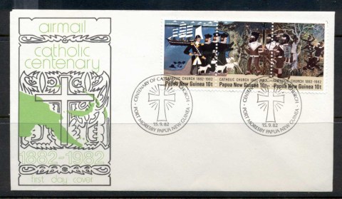 PNG-1982-Catholic-Church-FDC