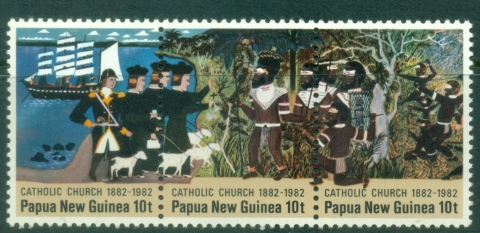 PNG-1982-Centenary-of-Catholic-Church-in-PNG-MLh