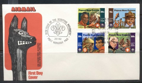 PNG-1982-Scouts-FDC