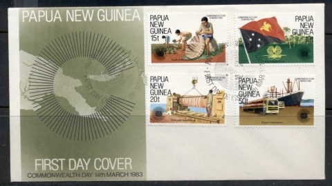 PNG-1983-Commonwealth-Day-FDC