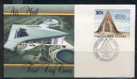 PNG-1984-Opening-of-Parliament-House-FDC