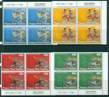 PNG-1991-South-Pacific-Games-Block-4-MUH-lot22049