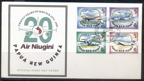 PNG-1993-Air-Niugini-FDC