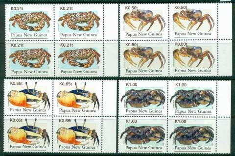 PNG-1995-Crabs-Block-4-MUH-lot22077