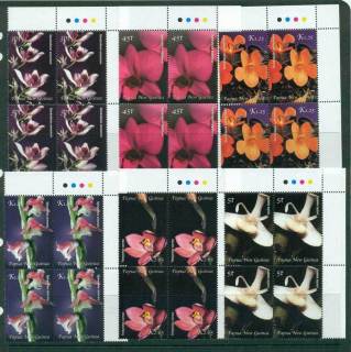 PNG-2002-Orchids-Block-4-MUH-lot22109