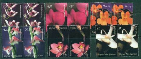 PNG-2002-Orchids-Pair-MUH-lot22111