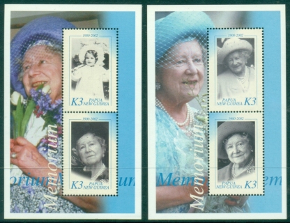 PNG-2002-Queen-Elizabeth-the-Queen-Mother-Commemoration-1900-2002-2xMS-Muh
