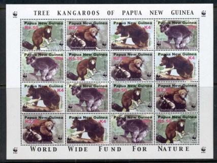 PNG-2003-WWF-Tree-Kangaroos-Sheetlet-MUH