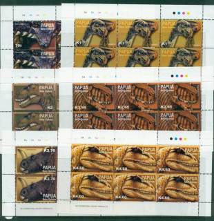 PNG-2004-Dinosaurs-Sheetlet-6-MUH-lot22131