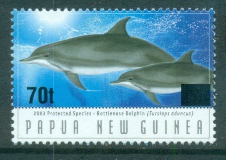 PNG-2004-Surch-70t-on-65t-Bottlenose-Dolphin-MUH-lot71221