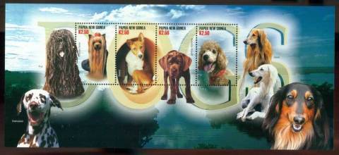 PNG-2005-Dogs-MS4-MUH-lot22163