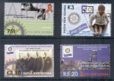 PNG-2005-Rotary-International-MUH