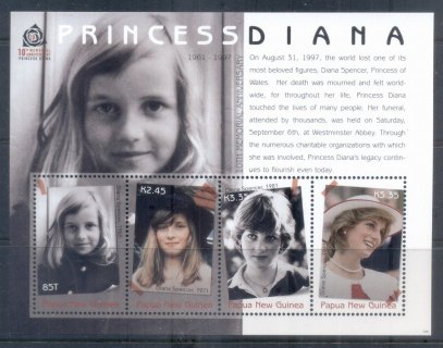 PNG-2007-Princess-Diana-in-Memoriam-10th-Anniversary-Sheetlet-MUH