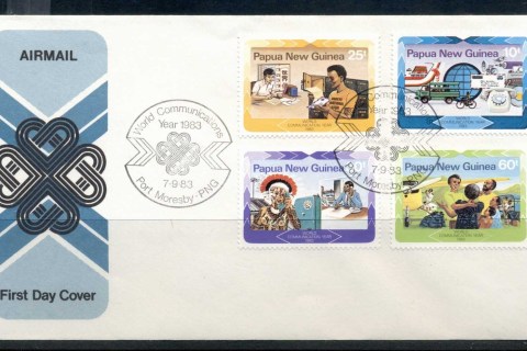 PNG-1983-Communications-FDC