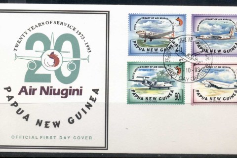 PNG-1993-Air-Niugini-FDC