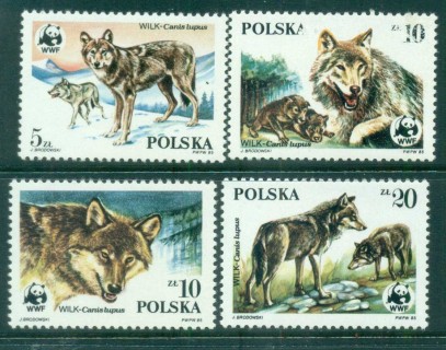 Poland-1985 WWF Wolf