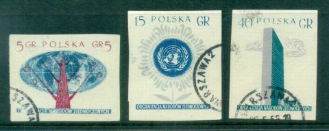 Poland-1957-UN-IMPERF-CTO