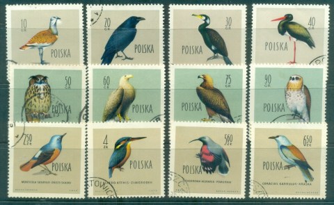 Poland-1960-Birds-CTO