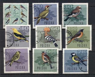 Poland-1966-Forest-Birds-CTO