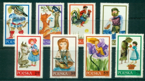 Poland-1968-Fairy-tales-MUH-lot35515